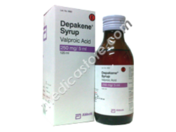 DEPAKENE SYRUP 250MG/5ML 120 M