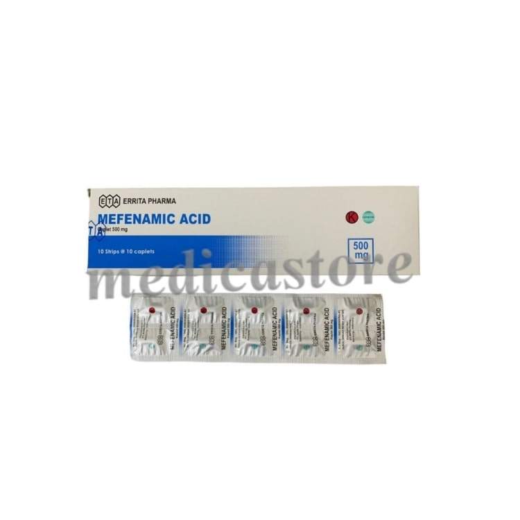 ASAM MEFENAMAT 500MG (ERRITA) 100 S TABLET