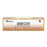 ASIMAT 500 MG TABLET 100 S