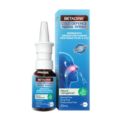 BETADINE COLD DEFENCE NASAL SPRAY 20ML