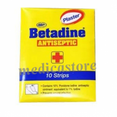 BETADINE PLESTER ANTISEPTIC 10 s