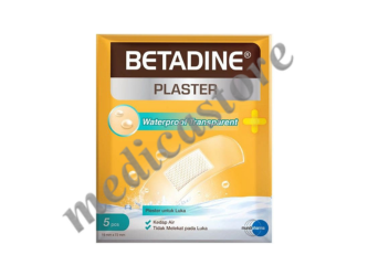 BETADINE PLESTER WATERPROOF TRANSPARENT 