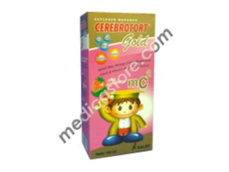 CEREBROFORT GOLD STRAWBERRY 100 ML