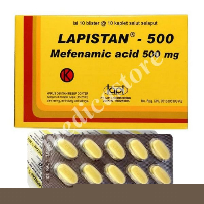 LAPISTAN 500MG KAPLET 100 S