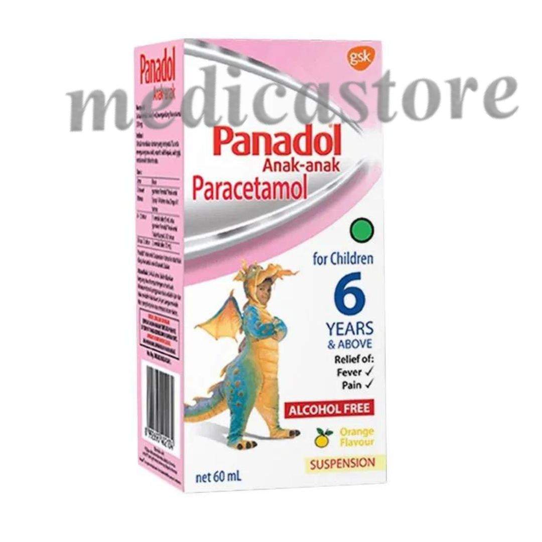 PANADOL SIX PLUS SUSP 60 ML