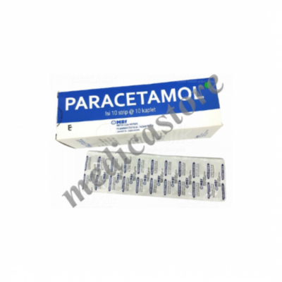 PARACETAMOL 500MG (MEF) STRIP 100 S