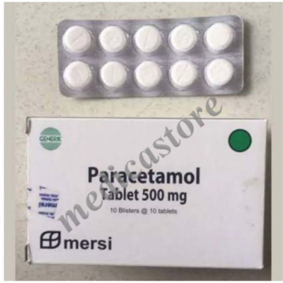 PARACETAMOL 500MG (MERSI) 100 S TABLET