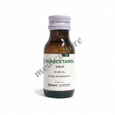 PARACETAMOL SIRUP 60ML (MEPRO)