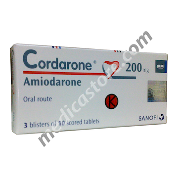 Cordarone 200 mg Tablet
