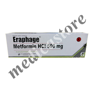 Eraphage 500 mg Kaplet 