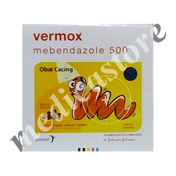 Vermox 500 mg Tablet