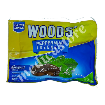 Woods Lozenges Original (Mint) 6's