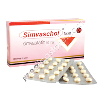 Simvaschol 10 mg Kaplet