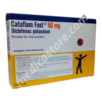 Cataflam Fast 50 mg Sachet