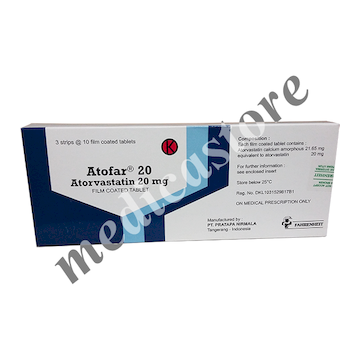 Atofar 20 mg Tablet