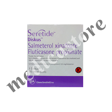 Seretide Diskus Inhaler 50/500 mcg 60 Dosis 
