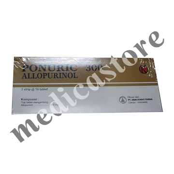 Ponuric 300 mg Tablet