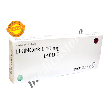 Lisinopril 10 mg Tablet
