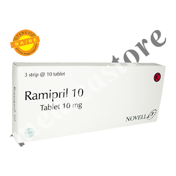 Ramipril 10 mg Tablet