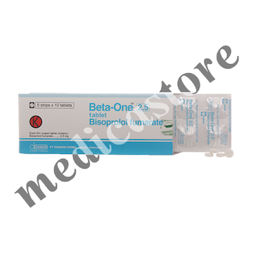Beta-One 2.5 Mg Tablet