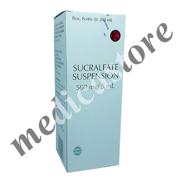 Sucralfate 500 mg/5 ml Suspensi 100 ml