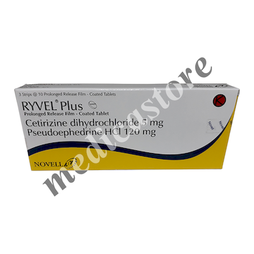 Ryvel Plus 120 mg/5 mg Tablet Pelepasan Lambat