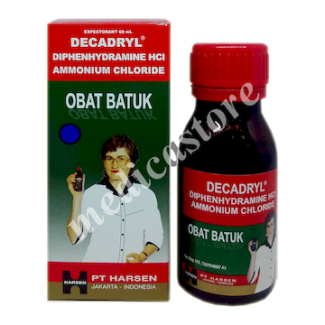Decadryl Expectorant Sirup 60 ml