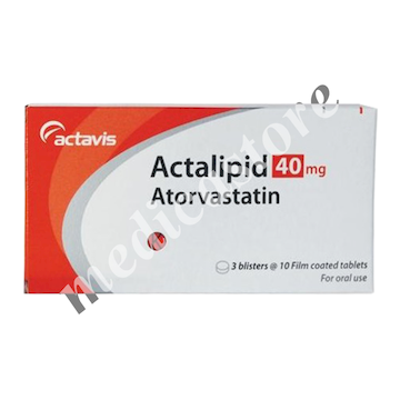 Actalipid 40 mg Tablet