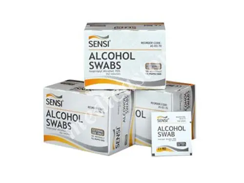 SENSI ALCOHOL SWAB 100's