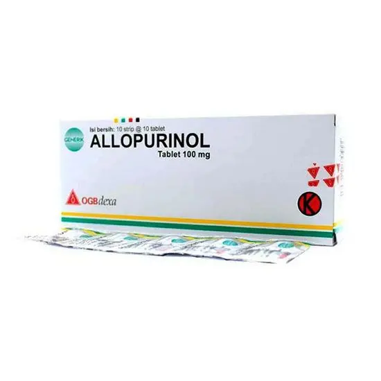 Allopurinol 100 mg Tablet