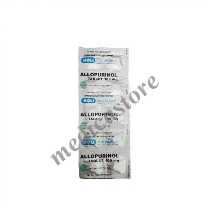 Allopurinol 100 mg Tablet