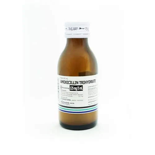 Amoxicillin 125 mg/5 ml Dry Sirup 60 ml