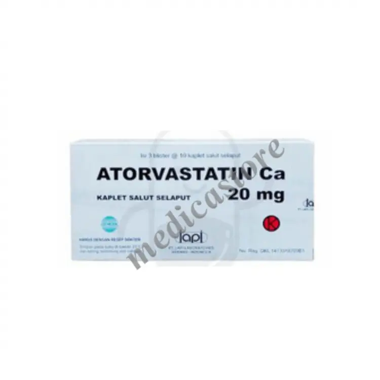 Atorvastatin 20 mg Tablet