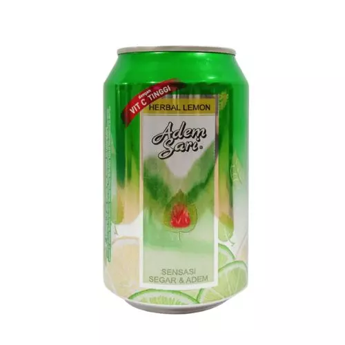 Adem Sari Chingku Herbal Lemon Kaleng 320ml