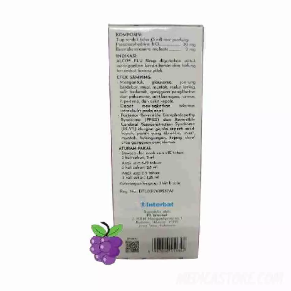 Alco Flu Sirup 100 mL