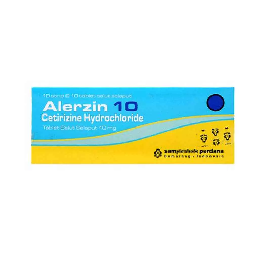 Alerzin 10 mg Tablet 