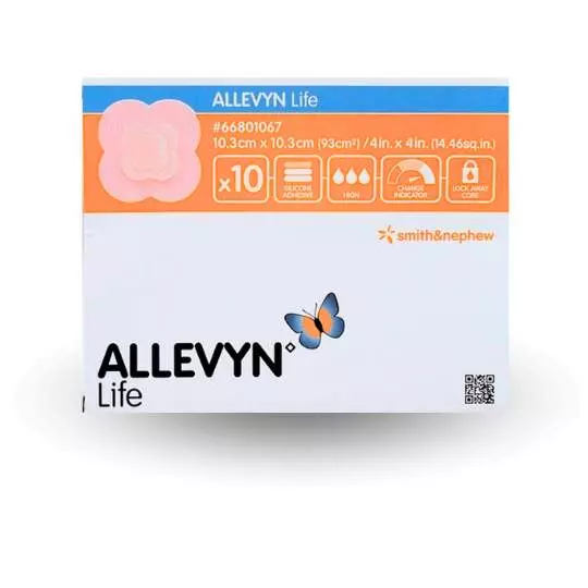 Allevyn life 10.3 x 10.3 cm