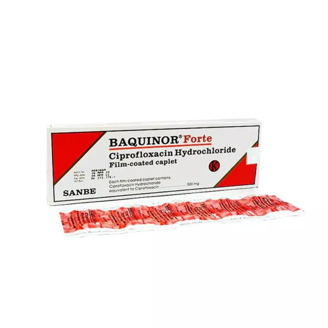 Baquinor Forte 500 mg Kaplet 