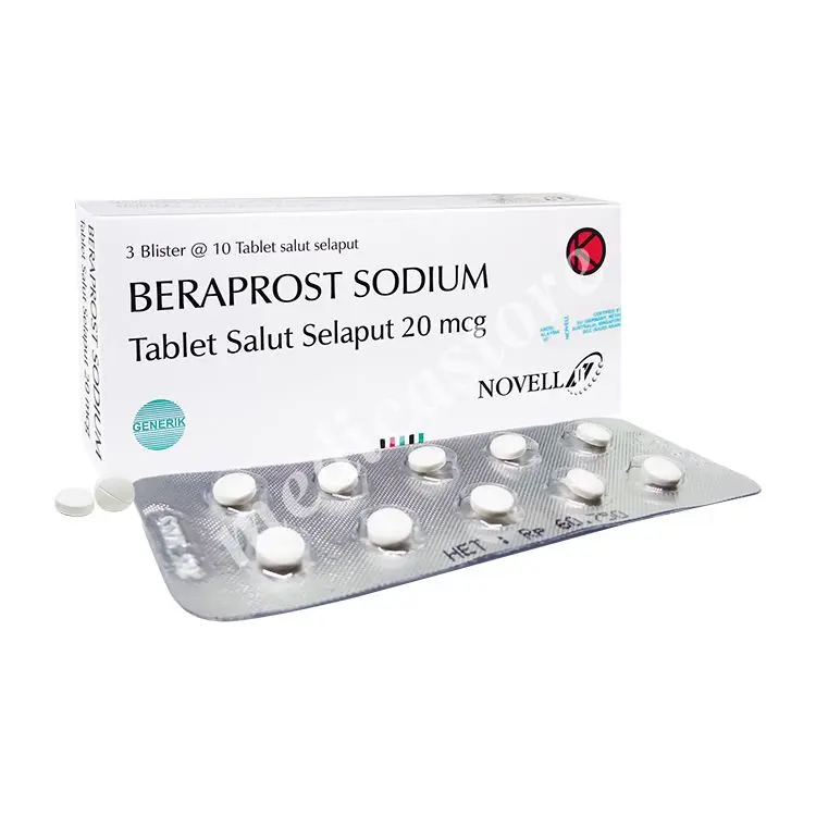 Beraprost Sodium 20 Mcg Tablet