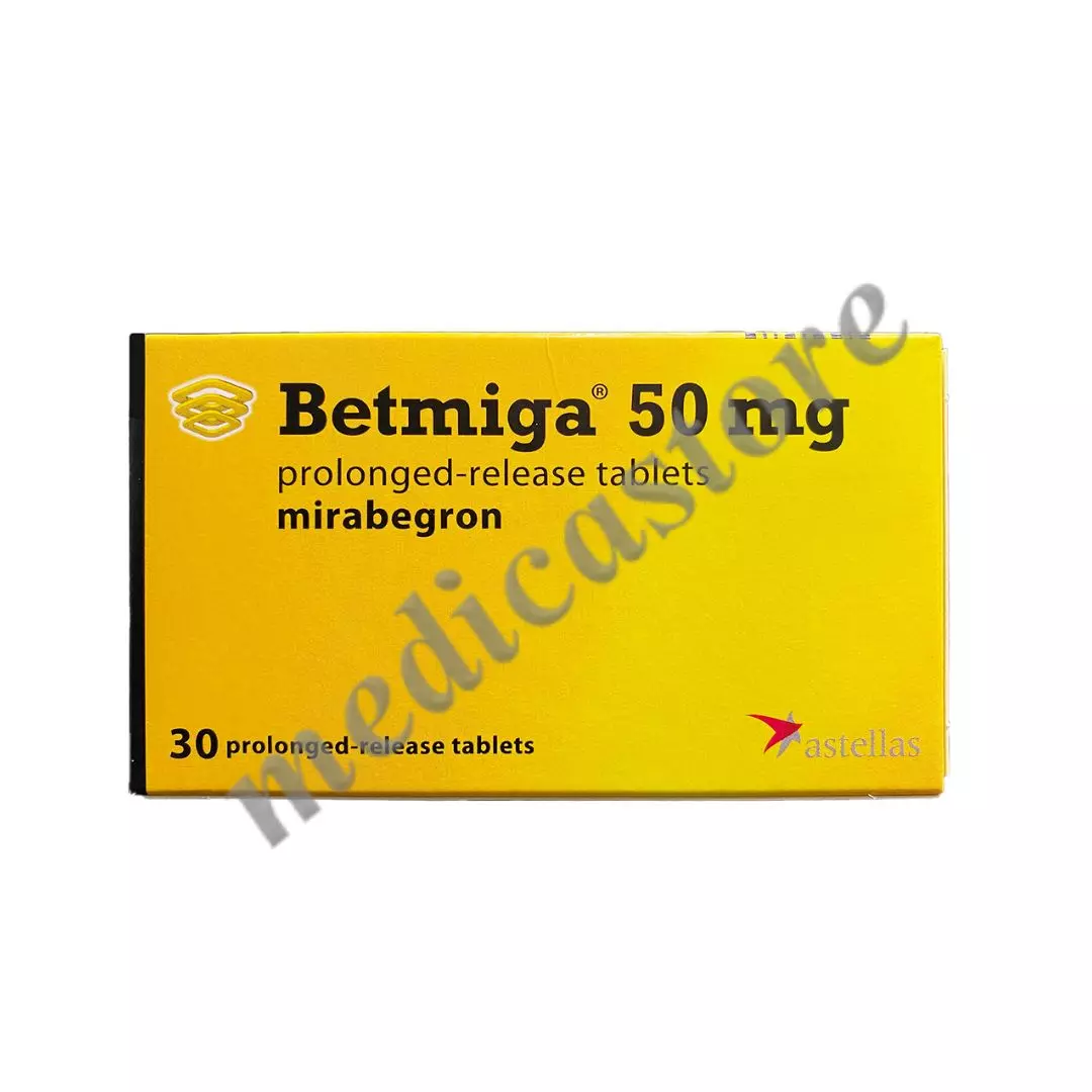 Betmiga 50 mg Tablet Pelepasan Lambat 