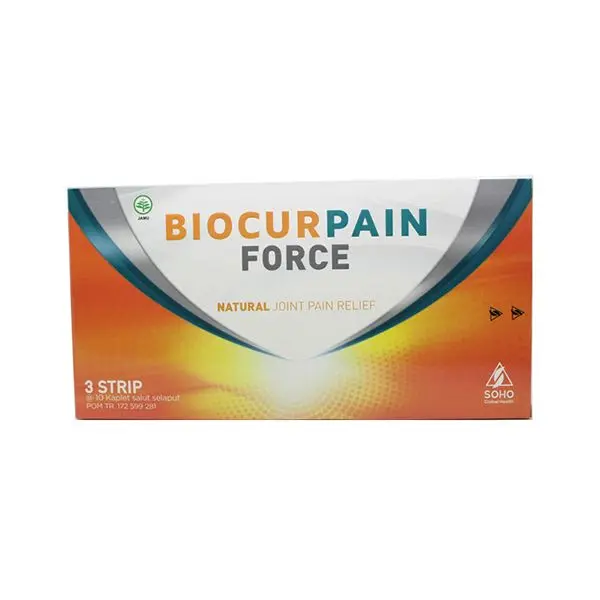 BIOCURPAIN FORCE FCT 30'S KAPLET