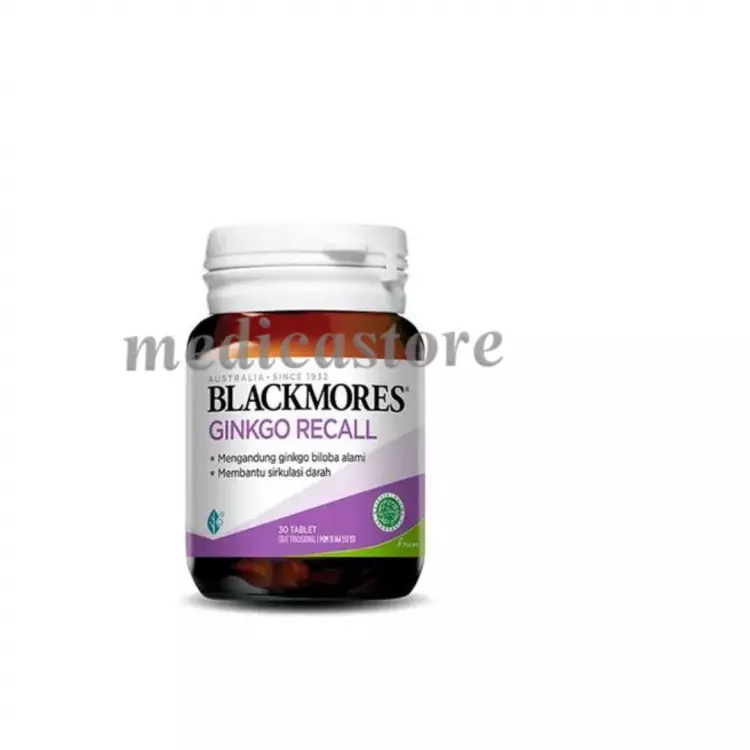 BLACKMORES GINKGO RECALL 30 TABLET