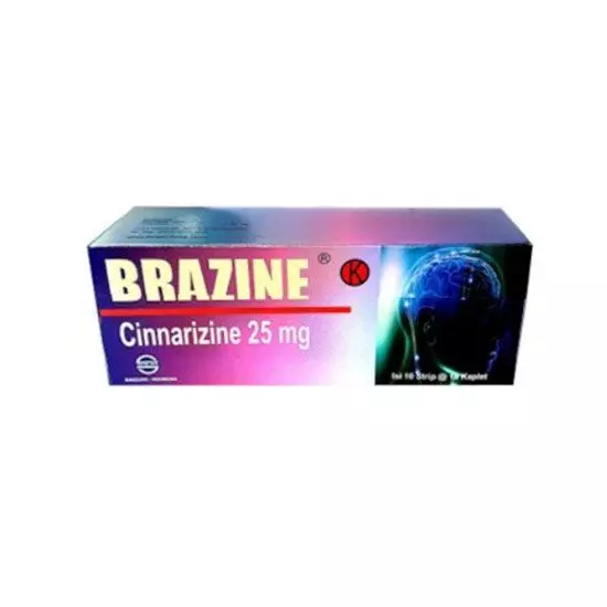 Brazine 25 mg Kaplet
