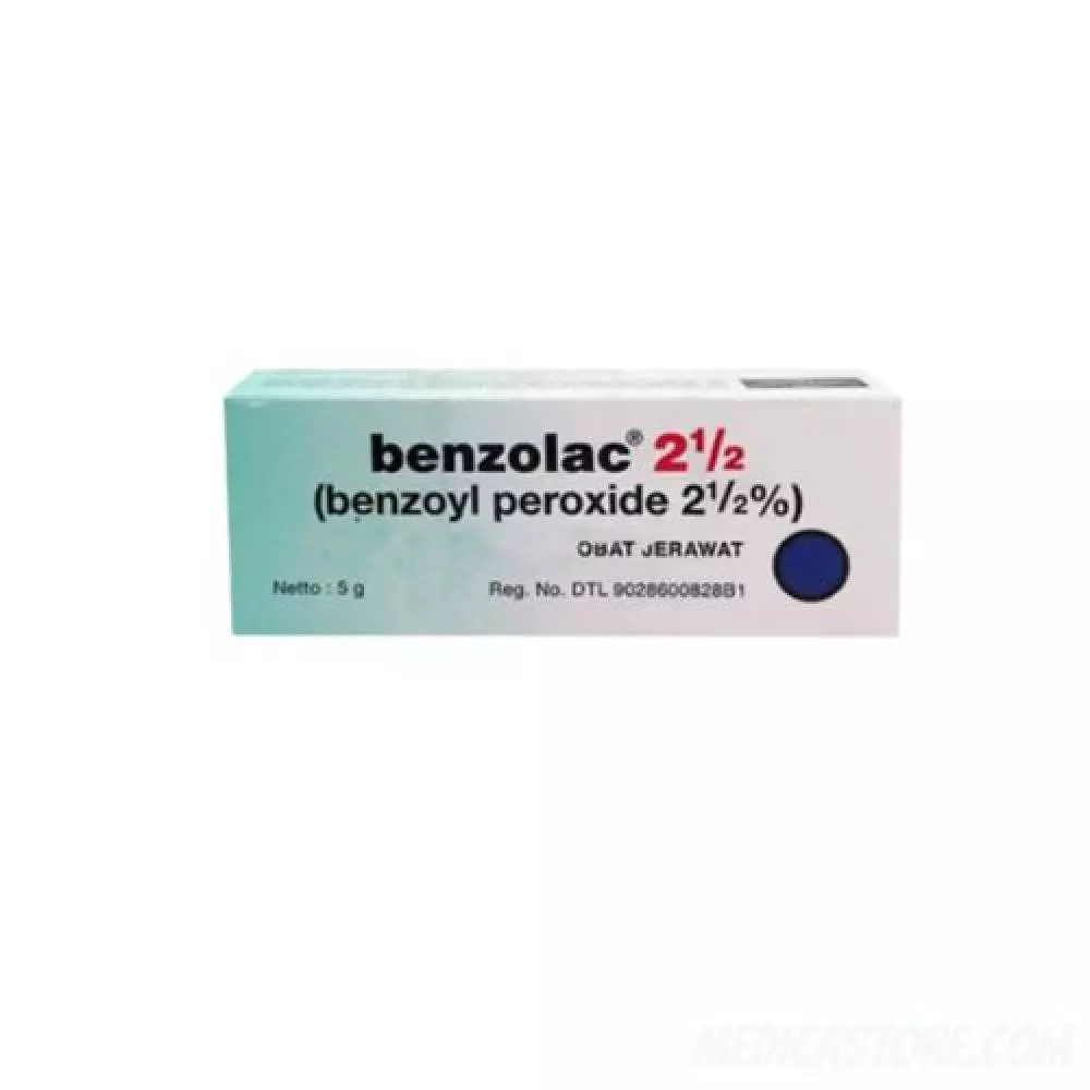 Benzolac 2,5 % Gel 5 g