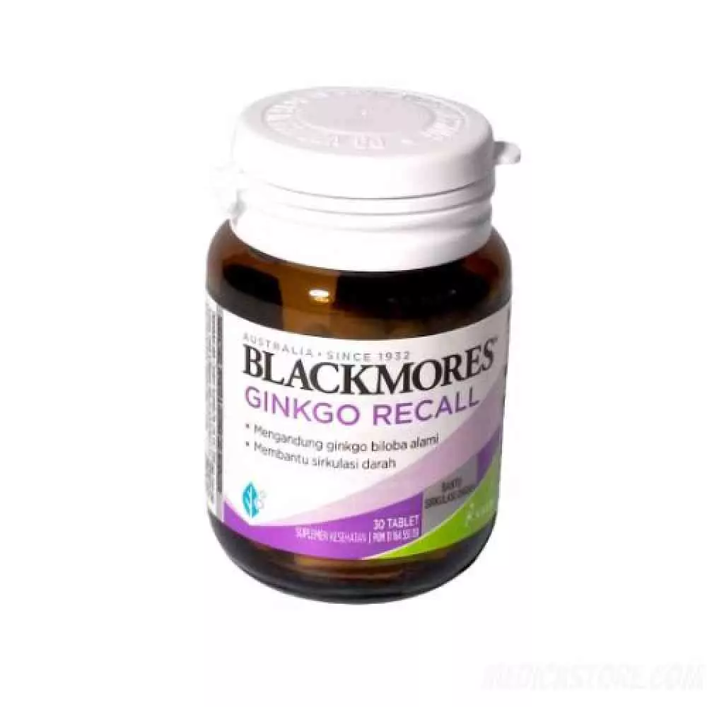 BLACKMORES GINKGO RECALL 30 TABLET