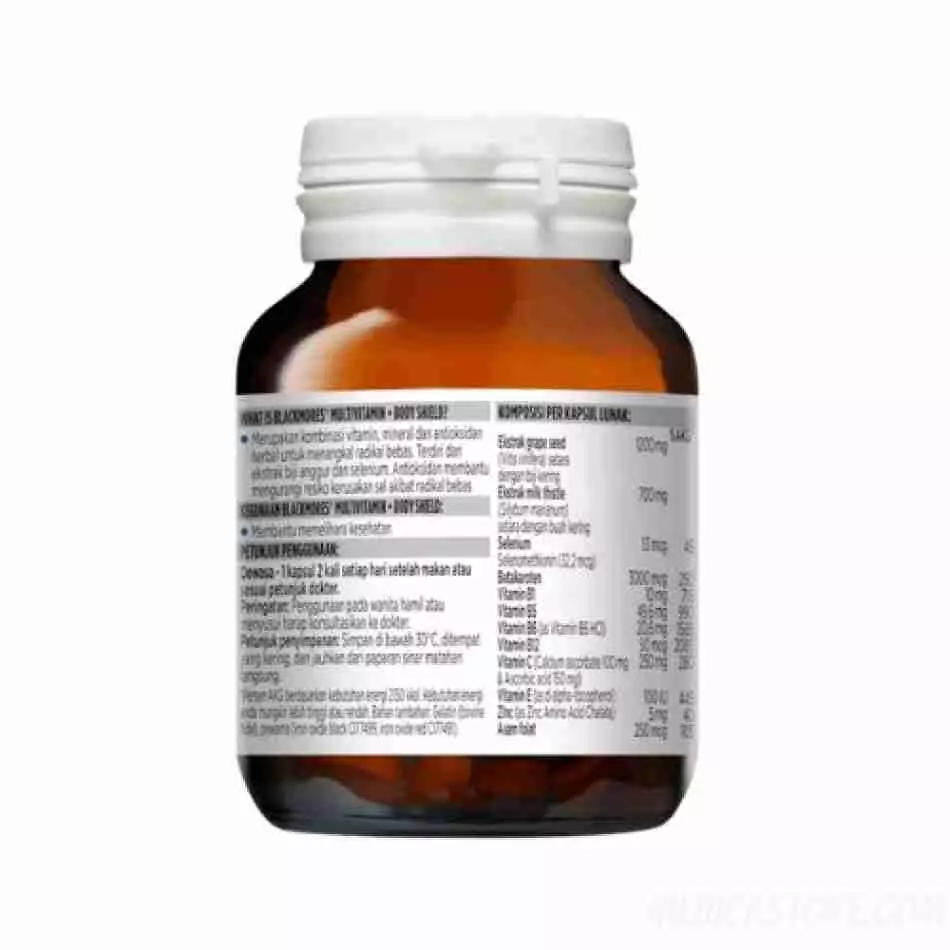 Blackmores Multivitamin + Body Shield 30 Kapsul