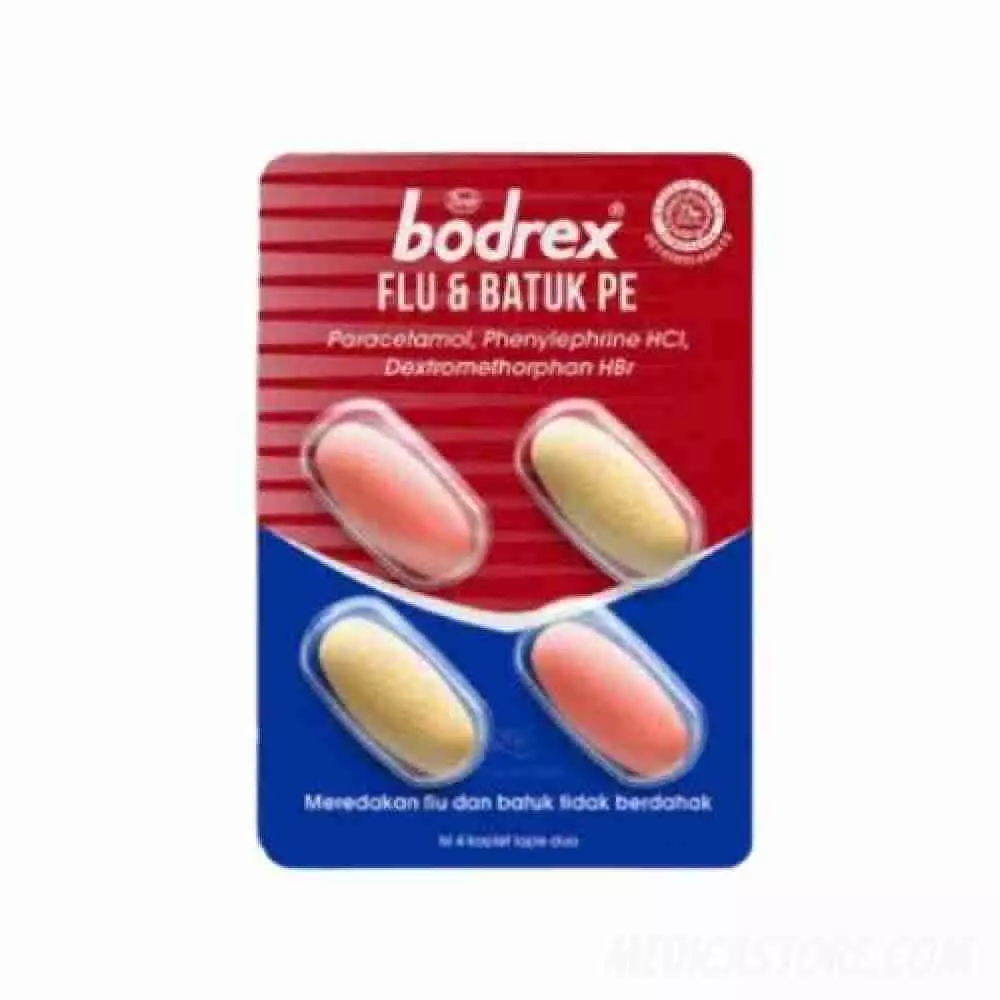 Bodrex Flu Dan Batuk Pe Kaplet 100'S