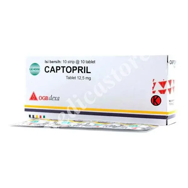 Captopril 12.5 mg Tablet