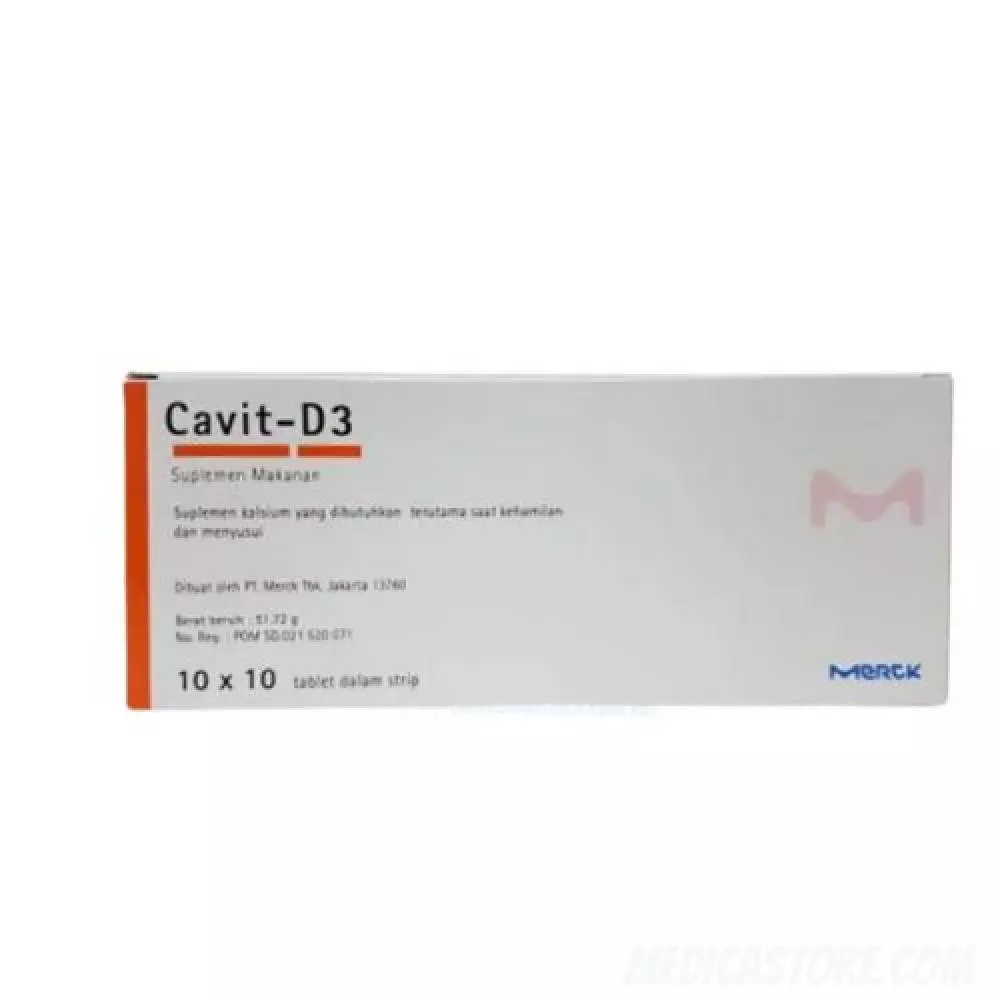 CAVIT-D3 Strip Isi 10 Tablet