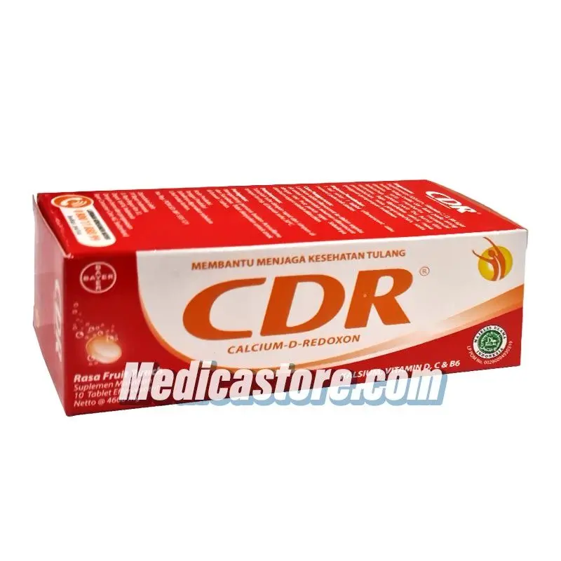 CDR Fruit Punch Isi 10 Tablet